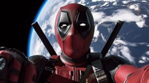 Deadpool Takes a Selfie in Space
