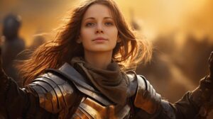 Joan of Arc on the Atlatl