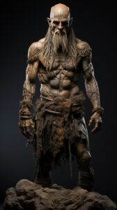 Otzi the Iceman Illustration