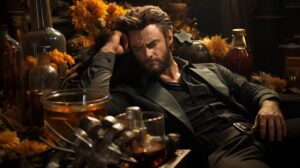 Wolverine Sleeping and Smelling