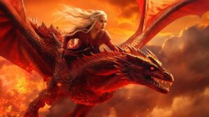 Daenerys Targaryen, "Mother of Dragons," Defying Gravity