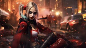 Harley Quinn Enjoys the Chaos