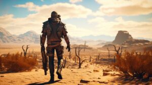 Mad Max Walks in the Scorching Wasteland