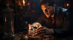 Peter Quill (Star-Lord) Investigates Neanderthal Skull