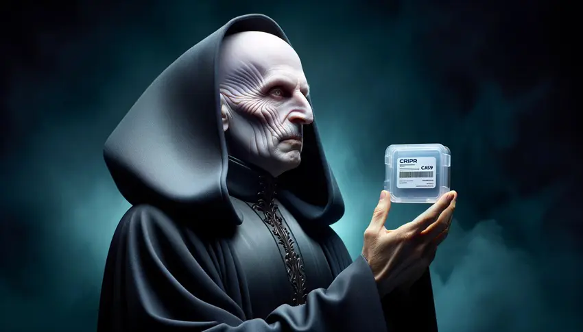 Lord Voldemort Holds a CRISPR-Cas9 Kit