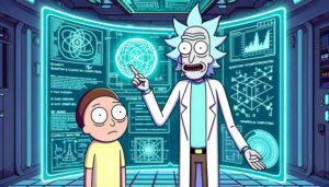 Rick Explains to Morty the Difference between Quantum and Classical Computers