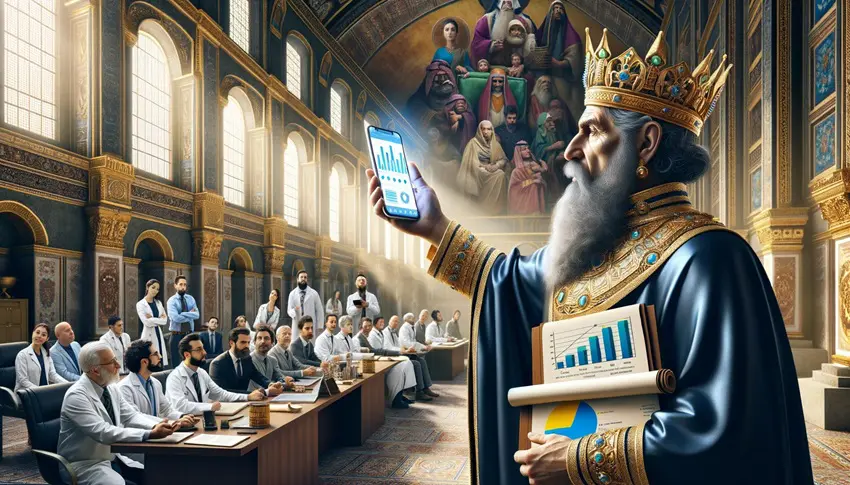 King Solomon examines the connection between mobile phones and fertility