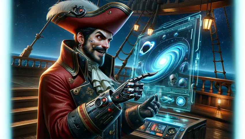 Captain Hook Studying the Nature of Gravitational Waves