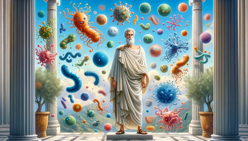 Hippocrates Contemplates the Germ Theory of Disease