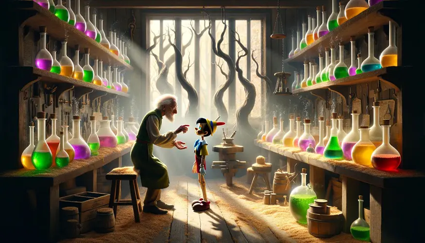 Geppetto Educating Pinocchio about Artificial Photosynthesis