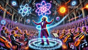 Mixing science and art: the fusion of quantum mechanics and music